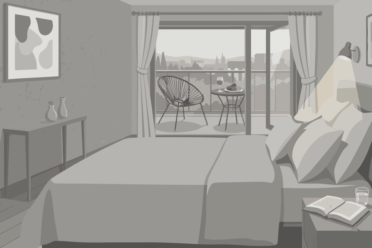 Quadruple Room with Private Bathroom
